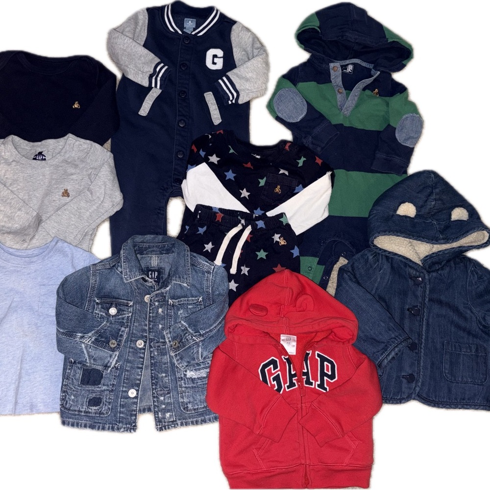 6-12, 12-18, 18-24 month boys Gap bundle